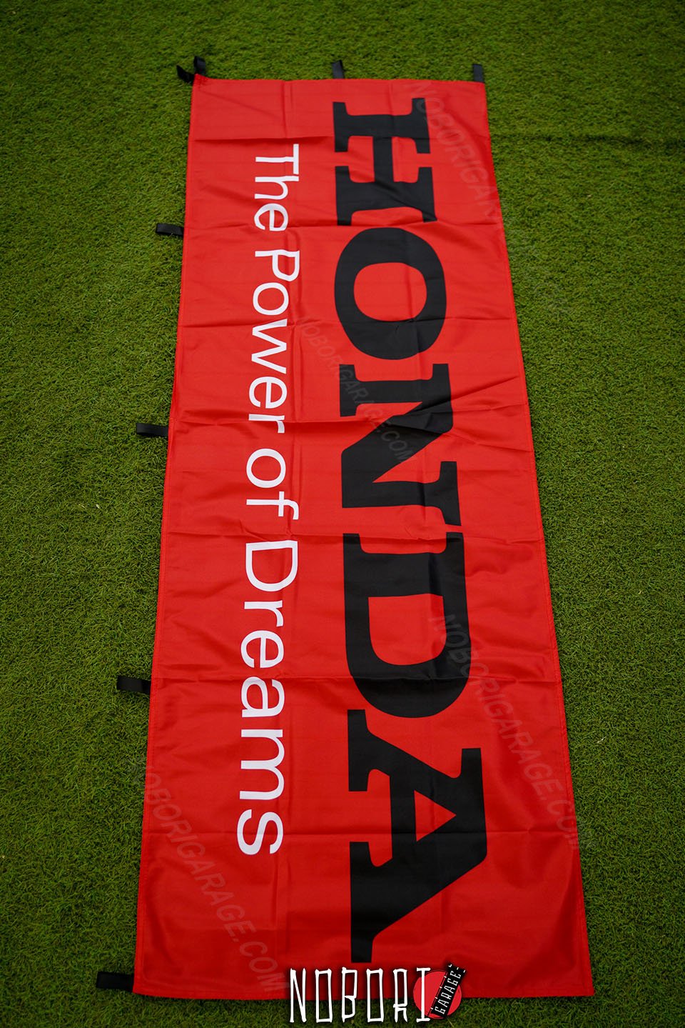 Honda - The Power Of Dreams Nobori Flag (Black/Red/White) ホンダ